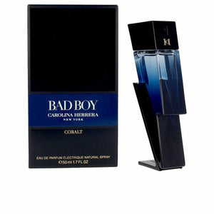 BAD BOY COBALT • CAROLINA HERRERA New York • 50 ml • Eau de parfum électrique pour homme  Scentia : Parfums et fragrances