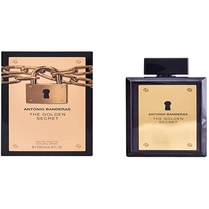 THE GOLDEN SECRET • ANTONIO BANDERAS • 200 ml • Eau de toilette pour homme  Scentia : Parfums et fragrances