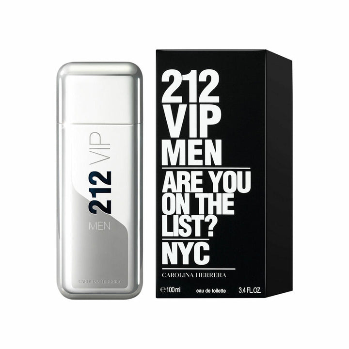 212 VIP MEN NYC - ARE YOU ON THE LIST? • CAROLINA HERRERA New York • 100 ml • Eau de toilette pour homme, vaporisateur/natural spray  Scentia : Parfums et fragrances