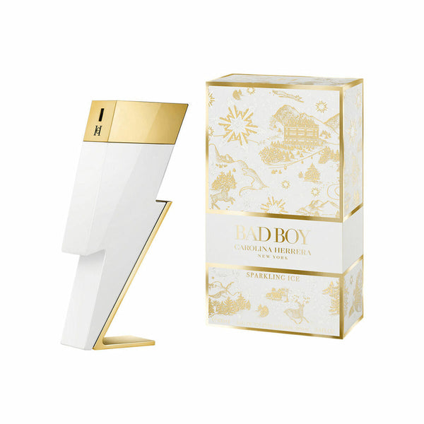 BAD BOY - SPARKLING ICE (Edition Collector Noël 2024) • CAROLINA HERRERA New York • 100 ml • Eau de toilette pour homme, vaporisateur/natural spray  Scentia : Parfums et fragrances