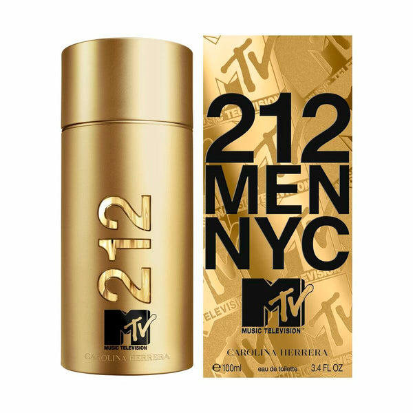 212 MEN NYC - MTV Limited Edition • CAROLINA HERRERA New York • 100 ml • Eau de toilette pour homme, vaporisateur/spray  Scentia : Parfums et fragrances