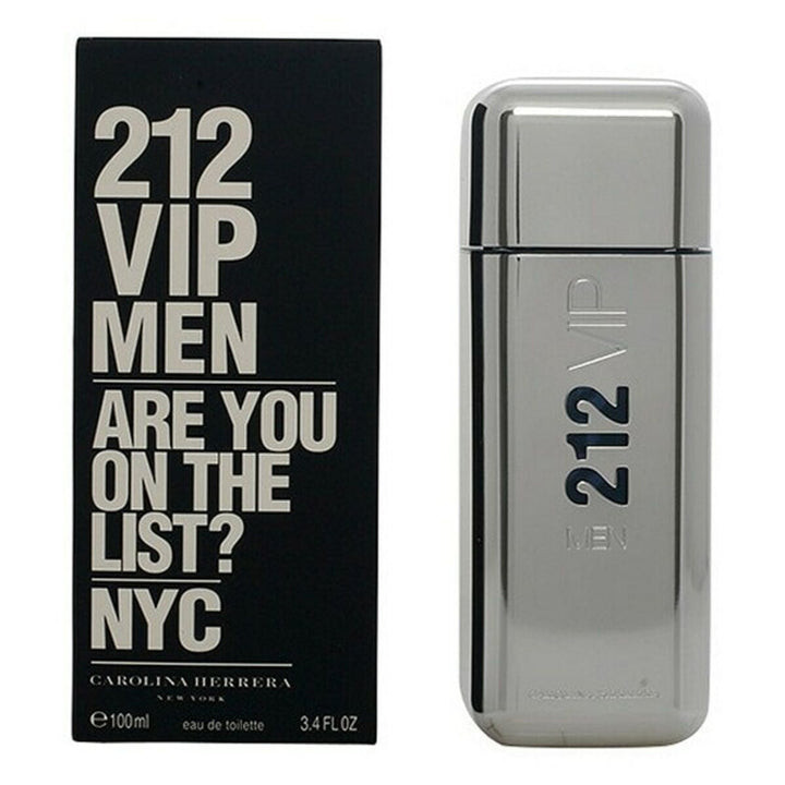 212 VIP MEN NYC - ARE YOU ON THE LIST? • CAROLINA HERRERA New York • 100 ml • Eau de toilette pour homme, vaporisateur/natural spray  Scentia : Parfums et fragrances
