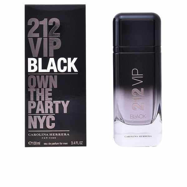 212 VIP BLACK NYC - OWN THE PARTY • CAROLINA HERRERA New York • 100 ml • Eau de parfum pour homme, vaporisateur/natural spray  Scentia : Parfums et fragrances