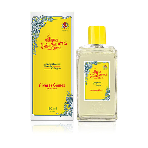 Agua de Colonia Concentrada • Álvarez Gómez • 150 ml • Eau de Cologne concentrée unisexe, vaporisateur/spray  Scentia : Parfums et fragrances