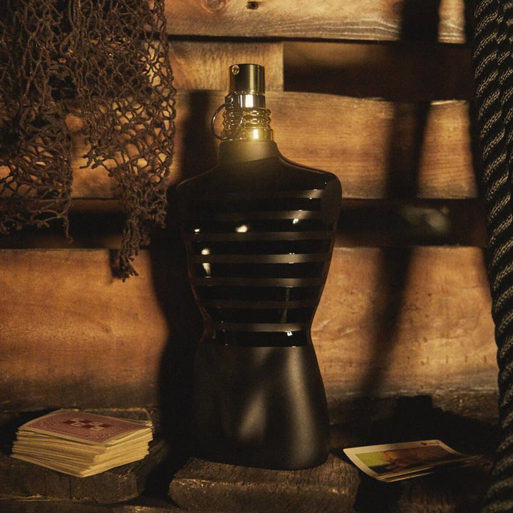 LE MALE - LE PARFUM • Jean Paul GAULTIER • 200 ml • Eau de parfum intense pour homme, vaporisateur natural spray rechargeable,  Scentia : Parfums et fragrances