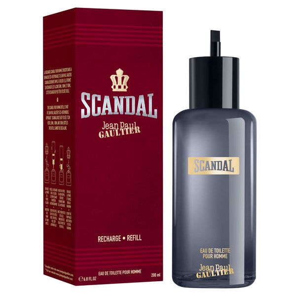 SCANDAL - EAU DE TOILETTE - recharge (pour homme/for man) • Jean Paul GAULTIER • 200 ml • Eau de toilette pour homme, recharge  Scentia : Parfums et fragrances