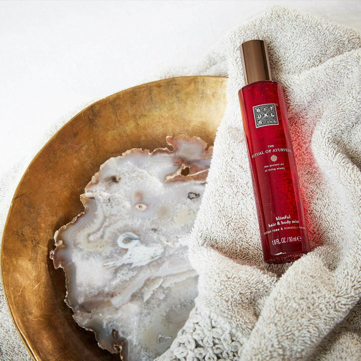 THE RITUAL OF AYURVEDA • RITUALS • 50 ml • Brume parfumée pour femme, spray rafraîchissant corps et cheveux  Scentia : Parfums et fragrances