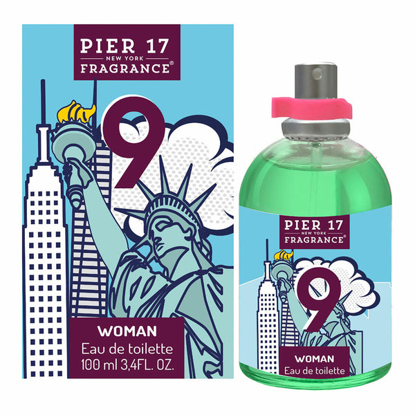 9 • PIER 17 FRAGRANCE New York • 100 ml • Eau de toilette pour femme, vaporisateur/spray  Scentia : Parfums et fragrances