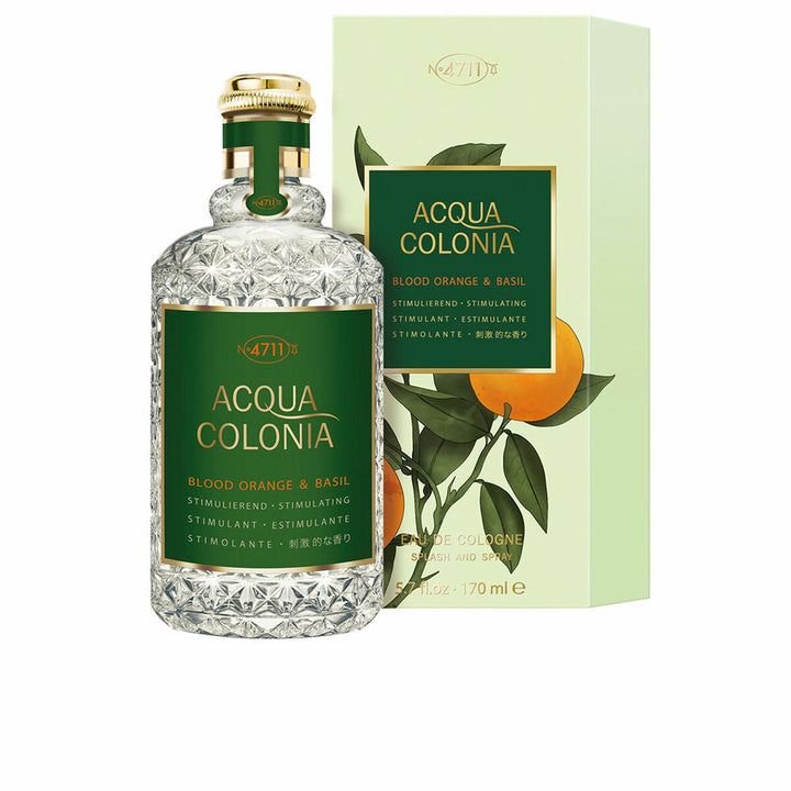 ACQUA COLONIA - BLOOD ORANGE & BASIL (stimulant) • N°4711 • Eau de Cologne, vaporisateur/natural spray  Scentia : Parfums et fragrances