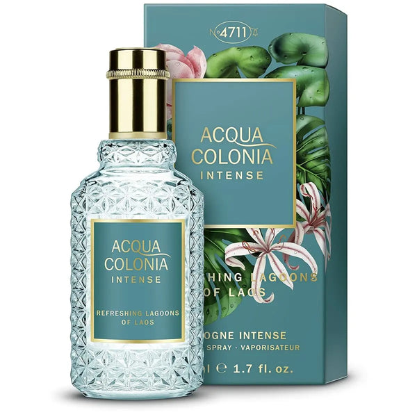 ACQUA COLONIA INTENSE - REFRESHING LAGOONS OF LAOS • N°4711 • 50 ml • Eau de Cologne, vaporisateur/natural spray  Scentia : Parfums et fragrances