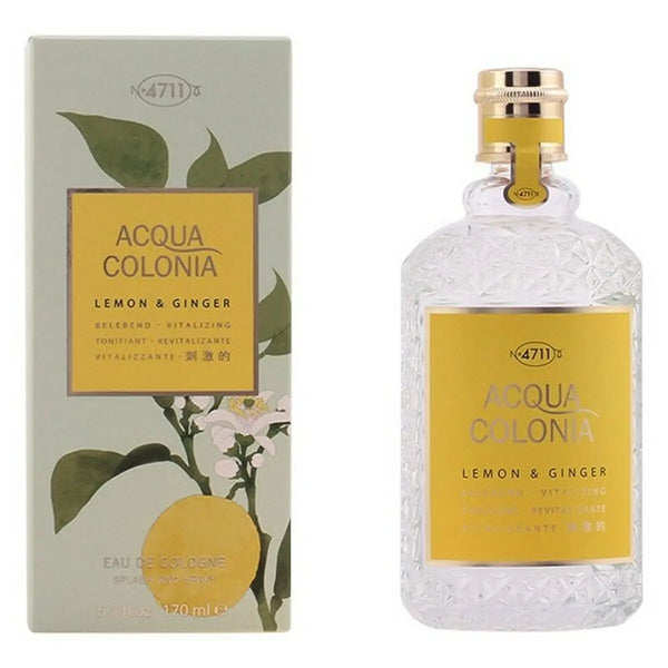 ACQUA COLONIA - LEMON & GINGER (tonifiant) • N°4711 • Eau de Cologne, vaporisateur/natural spray  Scentia : Parfums et fragrances