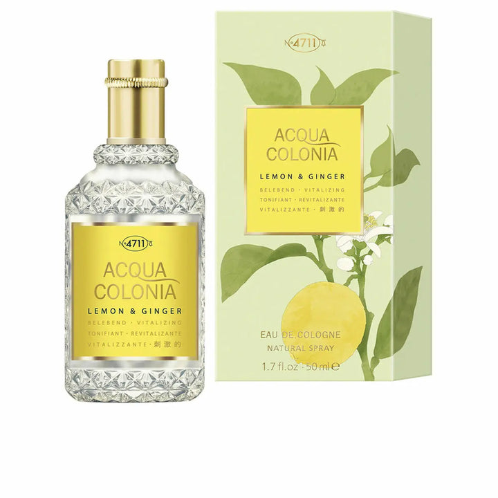 ACQUA COLONIA - LEMON & GINGER (tonifiant) • N°4711 • Eau de Cologne, vaporisateur/natural spray  Scentia : Parfums et fragrances