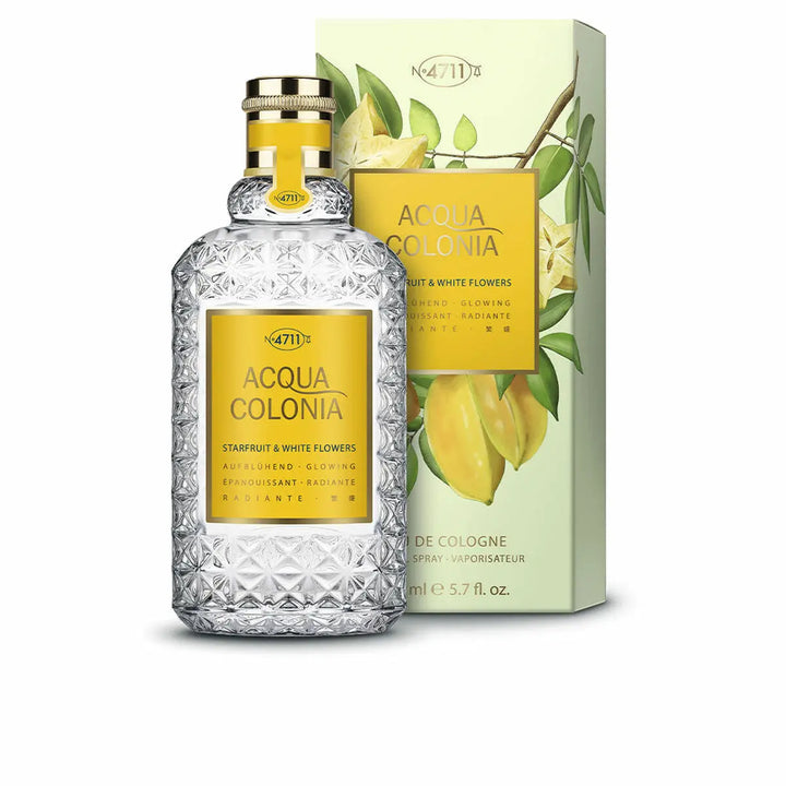 ACQUA COLONIA - STARFRUIT & WHITE FLOWERS (épanouissant) • N°4711 • 170 ml • Eau de Cologne, vaporisateur/natural spray  Scentia : Parfums et fragrances