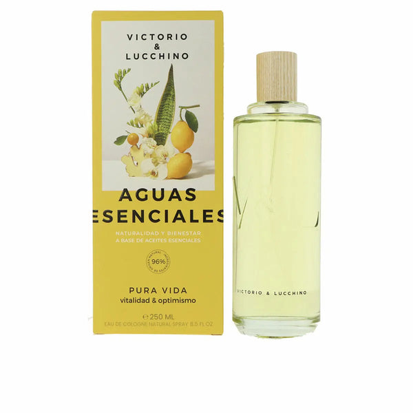 AGUAS ESENCIALES - PURA VIDA • VICTORIO & LUCCHINO • 250 ml • Eau de Cologne unisexe, vaporisateur/natural spray  Scentia : Parfums et fragrances