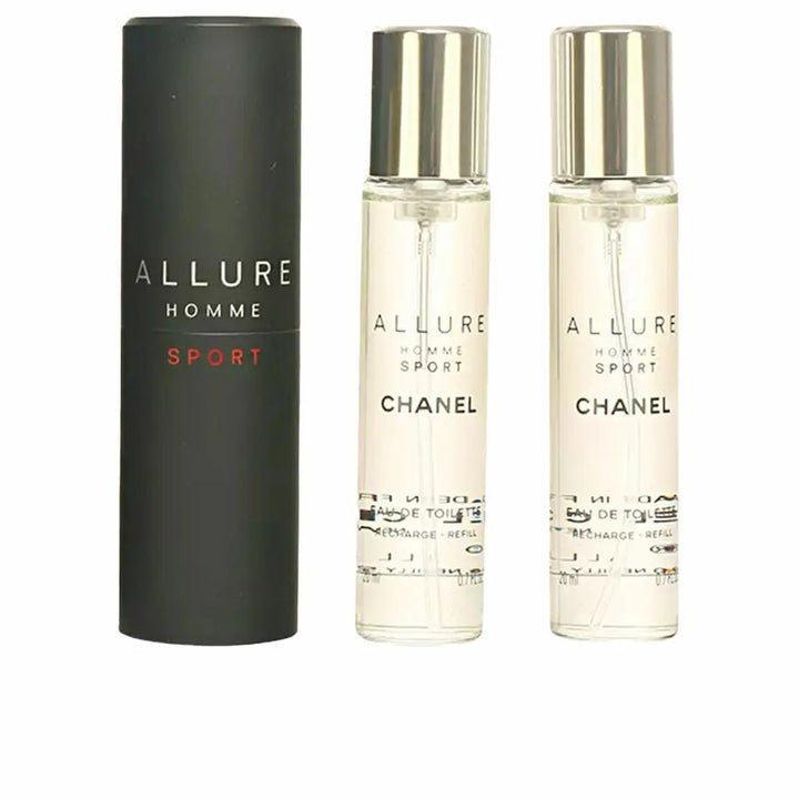 ALLURE HOMME SPORT - EAU DE TOILETTE • CHANEL, Paris • Eau de toilette pour homme, vaporisateur/spray  Scentia : Parfums et fragrances