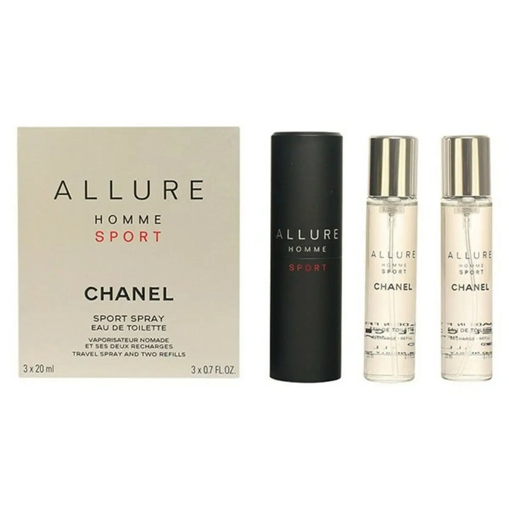 ALLURE HOMME SPORT - EAU DE TOILETTE • CHANEL, Paris • Eau de toilette pour homme, vaporisateur/spray  Scentia : Parfums et fragrances