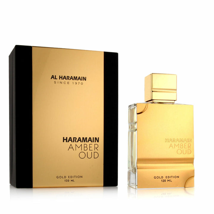 AMBER OUD, GOLD EDITION • AL HARAMAIN • 120 ml • Eau de parfum unisexe, vaporisateur/spray  Scentia : Parfums et fragrances