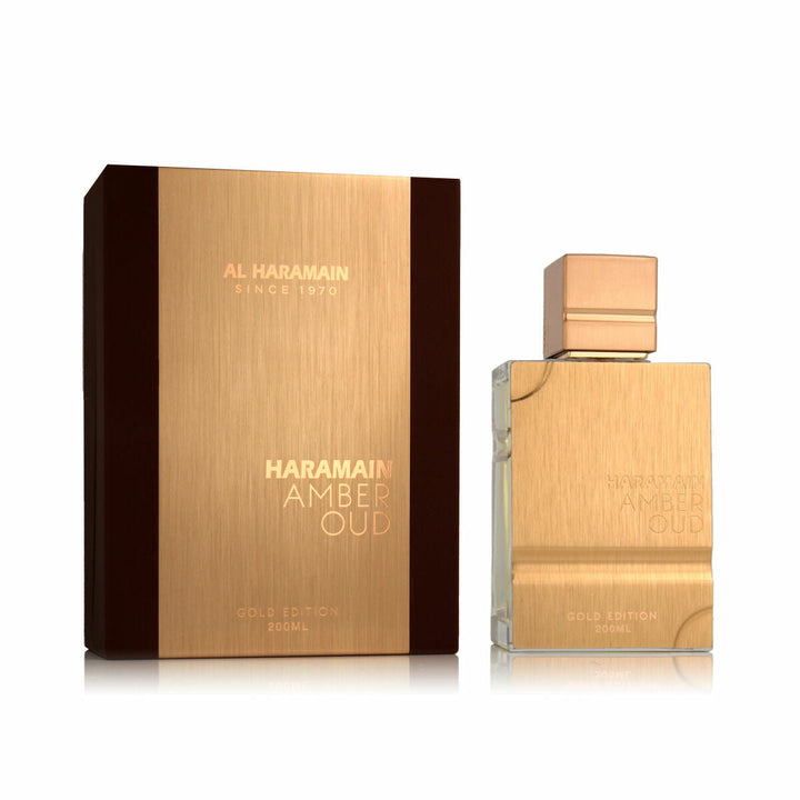 AMBER OUD, GOLD EDITION • AL HARAMAIN • 200 ml • Eau de parfum unisexe, vaporisateur/spray  Scentia : Parfums et fragrances