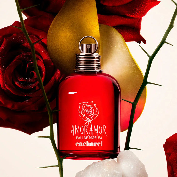 AMOR AMOR - EAU DE PARFUM • CACHAREL • 50 ml • Eau de parfum pour femme, vaporisateur/natural spray  Scentia : Parfums et fragrances
