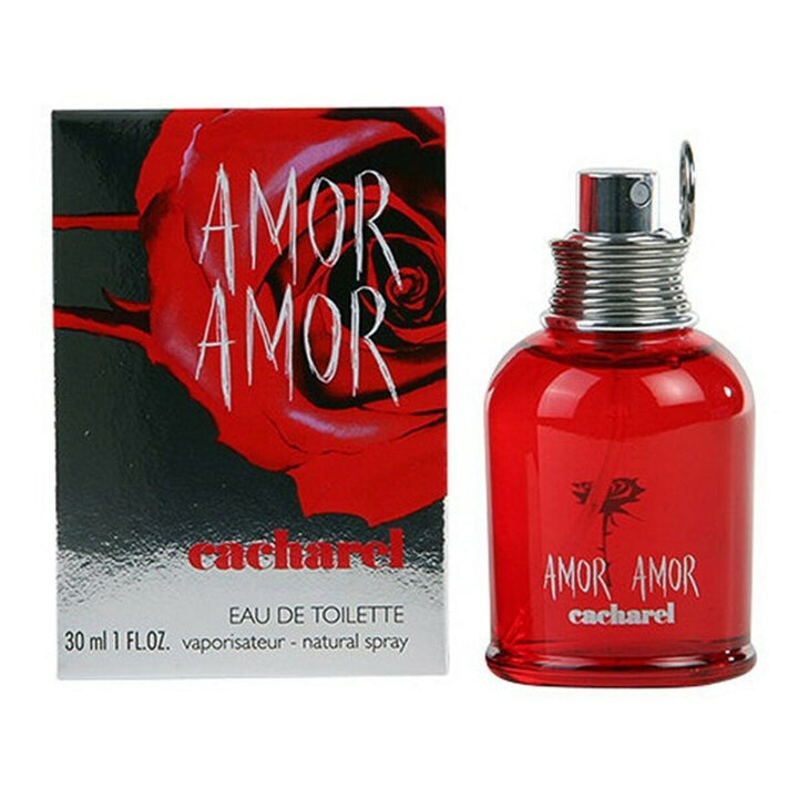 AMOR AMOR - EAU DE TOILETTE • CACHAREL • Eau de toilette pour femme, vaporisateur/natural spray  Scentia : Parfums et fragrances