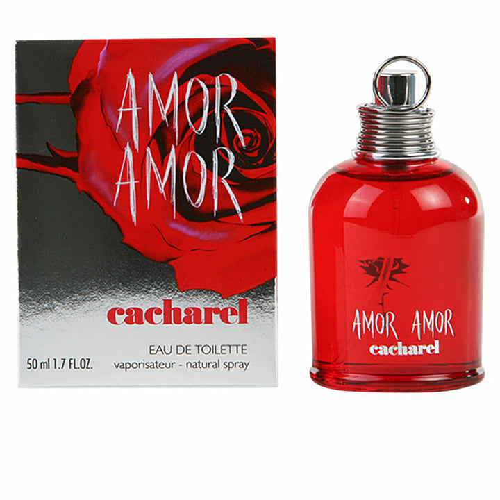 AMOR AMOR - EAU DE TOILETTE • CACHAREL • Eau de toilette pour femme, vaporisateur/natural spray  Scentia : Parfums et fragrances