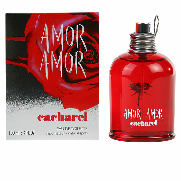 AMOR AMOR - EAU DE TOILETTE • CACHAREL • Eau de toilette pour femme, vaporisateur/natural spray  Scentia : Parfums et fragrances
