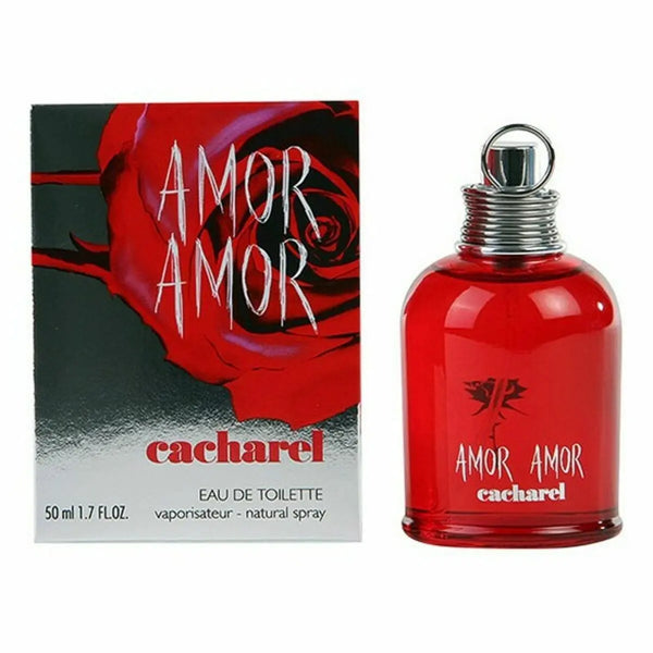 AMOR AMOR - EAU DE TOILETTE • CACHAREL • Eau de toilette pour femme, vaporisateur - natural spray, 50 ml  Scentia : Parfums et fragrances