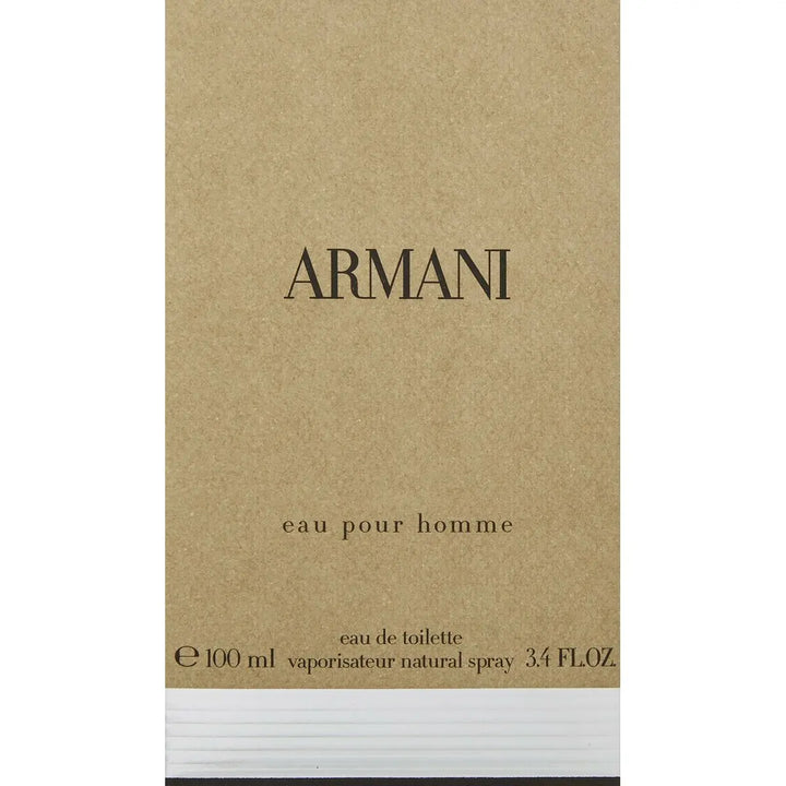 ARMANI eau pour homme • GIORGIO ARMANI • 100 ml • Eau de toilette pour homme, vaporisateur/natural spray  Scentia : Parfums et fragrances