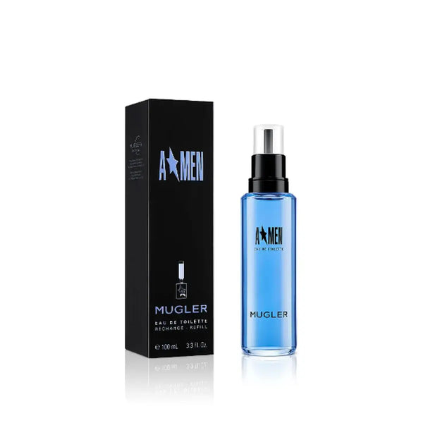 A*MEN • MUGLER • 100 ml • Eau de toilette pour homme, vaporisateur/spray rechargeable  Scentia : Parfums et fragrances