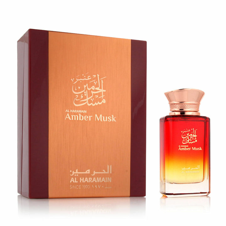 Amber Musk • AL HARAMAIN • 100 ml • Eau de parfum unisexe, vaporisateur/spray  Scentia : Parfums et fragrances