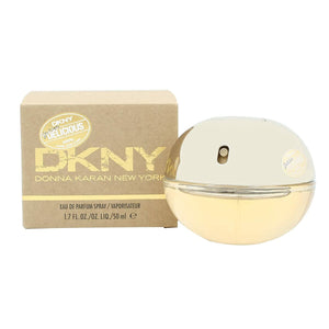 BE DELICIOUS GOLDEN DELICIOUS • DKNY - DONNA KARAN New York • 50 ml • Eau de parfum pour femme  Scentia : Parfums et fragrances
