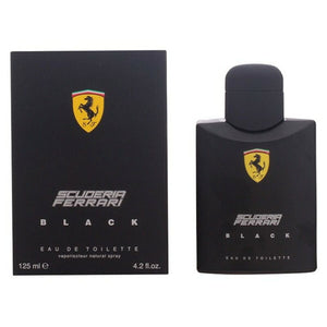 BLACK • SCUDERIA FERRARI • 125 ml • Eau de toilette pour homme, vaporisateur/natural spray  Scentia : Parfums et fragrances