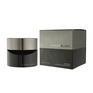 BLACK (pour homme/for men) • AIGNER • 125ml • Eau de toilette pour homme, vaporisateur/natural spray  Scentia : Parfums et fragrances