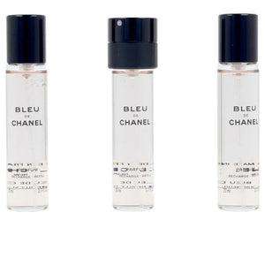 BLEU DE CHANEL - EAU DE PARFUM (3 recharges) • CHANEL, Paris • 3 x 20 ml • Eau de parfum pour homme, vaporisateur/spray  Scentia : Parfums et fragrances