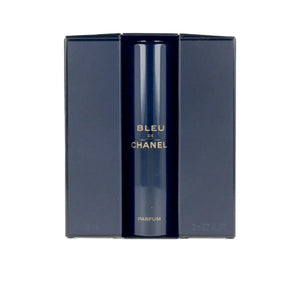 BLEU DE CHANEL - PARFUM POUR HOMME (Vaporisateur de voyage + 2 recharges) • CHANEL, Paris • 3 x 20 ml • Parfum pour homme, vaporisateur/spray  Scentia : Parfums et fragrances