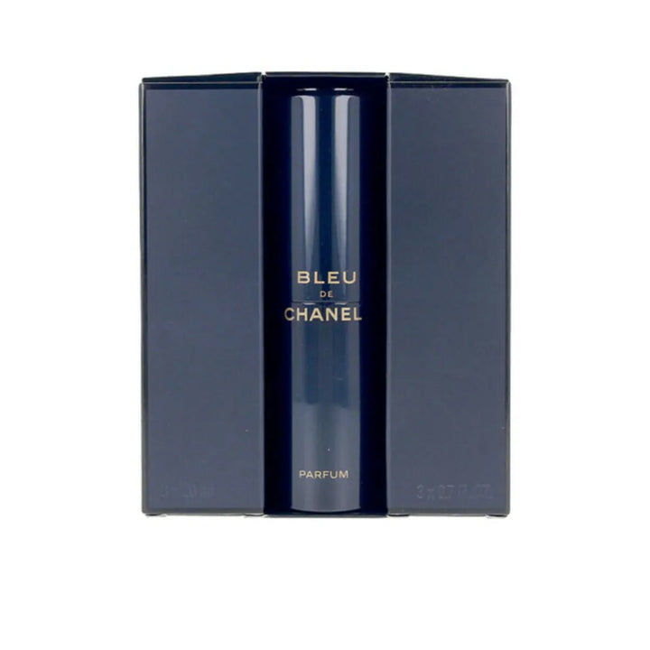 BLEU DE CHANEL - PARFUM POUR HOMME (Vaporisateur de voyage + 2 recharges) • CHANEL, Paris • 3 x 20 ml • Parfum pour homme, vaporisateur/spray  Scentia : Parfums et fragrances