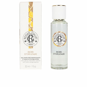 BOIS D'ORANGE • ROGER & GALLET • 30 ml  Eau parfumée bienfaisante à l'essence d'orange amère, vaporisateur/spray  Scentia : Parfums et fragrances