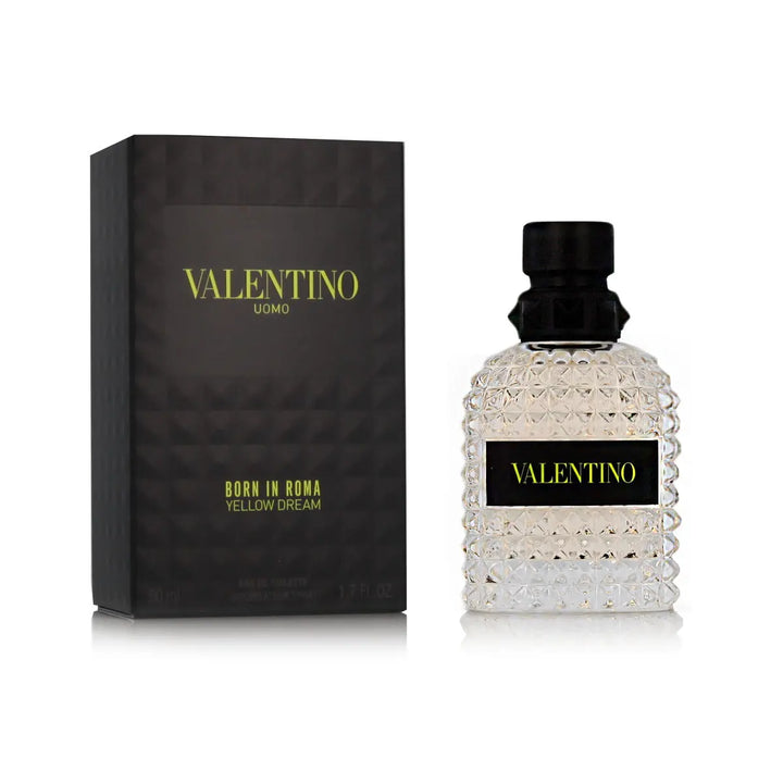 BORN IN ROMA - YELLOW DREAM • VALENTINO Uomo • 50 ml • Eau de toilette pour homme, vaporisateur/natural spray  Scentia : Parfums et fragrances