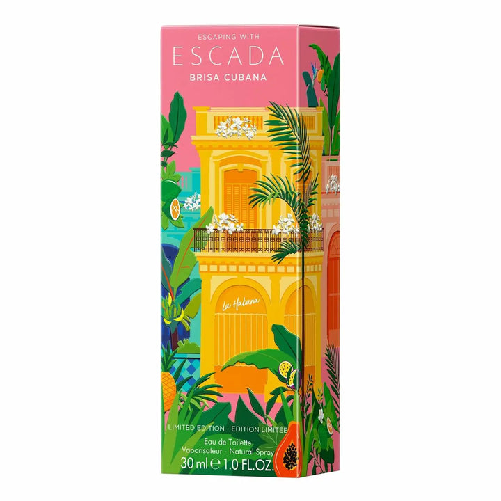 BRISA CUBANA (LIMITED EDITION) - Coll. ESCAPING WITH ESCADA • ESCADA • 30 ml • Eau de toilette pour femme, vaporisateur/natural spray30 ml  Scentia : Parfums et fragrances