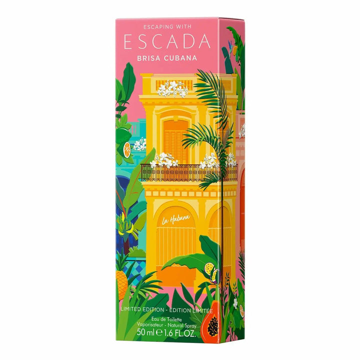 BRISA CUBANA (LIMITED EDITION) - Coll. ESCAPING WITH ESCADA • ESCADA • 50 ml • Eau de toilette pour femme, vaporisateur/natural spray  Scentia : Parfums et fragrances