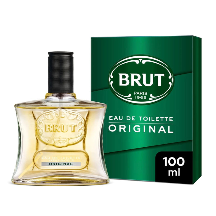 BRUT ORIGINAL EAU DE TOILETTE pour homme • BRUT PARFUMS PRESTIGE, Paris 1965 • 100 ml  Scentia : Parfums et fragrances
