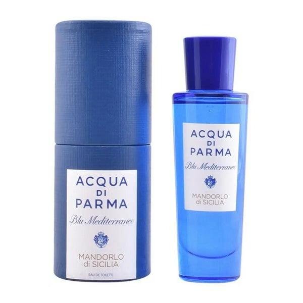 Blu Mediterraneo - MANDORLO di SICILIA • AQUA DI PARMA • 30 ml • Eau de toilette unisexe, vaporisateur/natural spray  Scentia : Parfums et fragrances