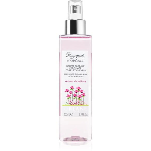 Bouquets d'Orlane - Autour de la Rose • ORLANE, Paris • 200 ml • Brume florale parfumée corps et cheveux / Perfumed floral mist body and hair, vaporisateur/natural spray  Scentia : Parfums et fragrances