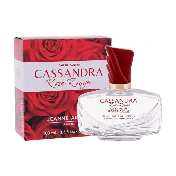 CASSANDRA Rose Rouge • JEANNE ARTHES • 100 ml • Eau de parfum pour femme, vaporisateur/spray  Scentia : Parfums et fragrances
