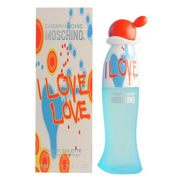 CHEAPandCHIC - I LOVE LOVE • MOSCHINO • Eau de toilette pour femme, vaporisateur/natural spray  Scentia : Parfums et fragrances