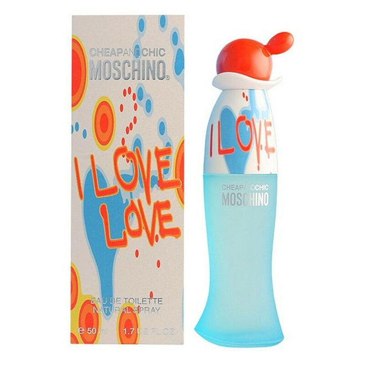 CHEAPandCHIC - I LOVE LOVE • MOSCHINO • Eau de toilette pour femme, vaporisateur/natural spray  Scentia : Parfums et fragrances