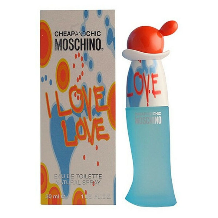 CHEAPandCHIC - I LOVE LOVE • MOSCHINO • Eau de toilette pour femme, vaporisateur/natural spray  Scentia : Parfums et fragrances