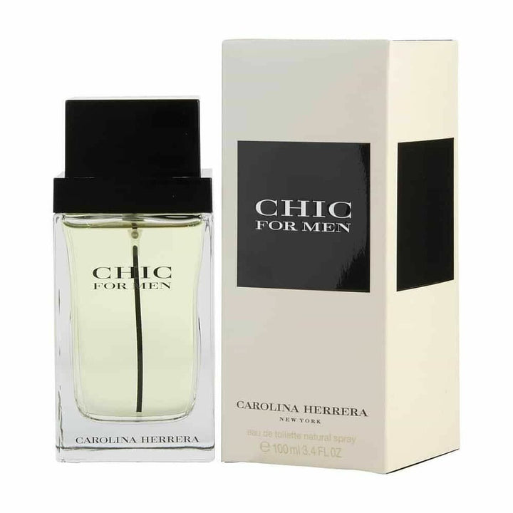 CHIC FOR MEN • CAROLINA HERRERA New York • 100 ml • Eau de toilette pour homme  Scentia : Parfums et fragrances