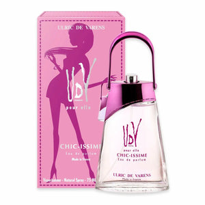 CHIC-ISSIME - UDV PARIS pour elle • ULRIC DE VARENS (UDV) • Eau de parfum pour femme, vaporisateur/natural spray, 75 ml  Scentia : Parfums et fragrances