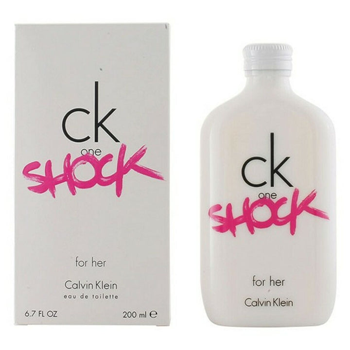 CK one SHOCK for her • Calvin Klein • Eau de toilette pour femme  Scentia : Parfums et fragrances